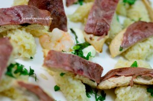 chicken/beef risotto