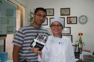 Gagan Suri, the author and Me