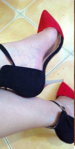 my legs at age 54, photo taken last august 2013