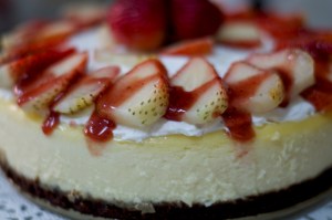 my first attempt to make cheese cake