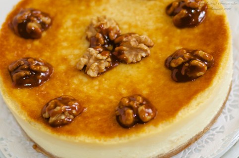 so yummy!!! Leche Flan on top with walnut dip in caramel sauce
