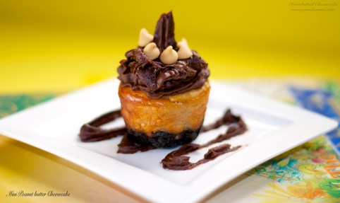 chocolate ganache and reese pent butter