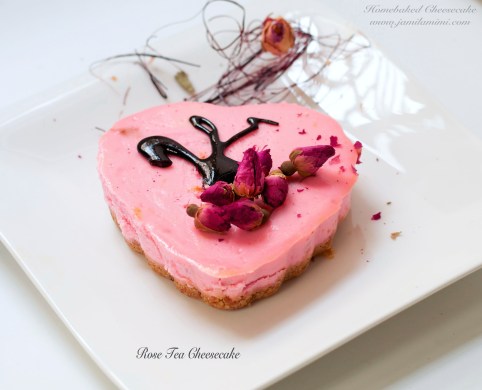 the burnt sugar serves a nice topping and decor with dried rose