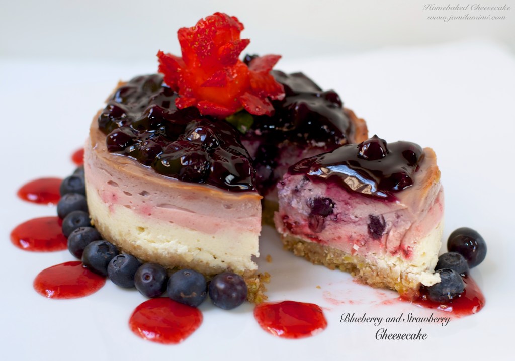 i added a little of fresh fruits inside the cheese filling