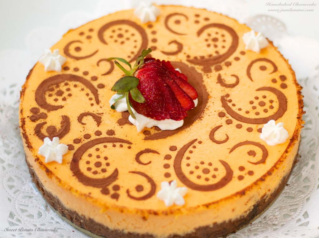 Flavour # 18 Sweet Potato Cheesecake