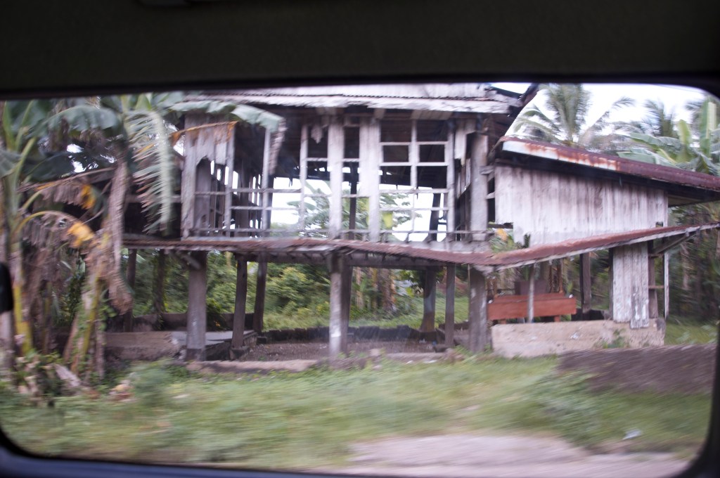 nothing left of our old house