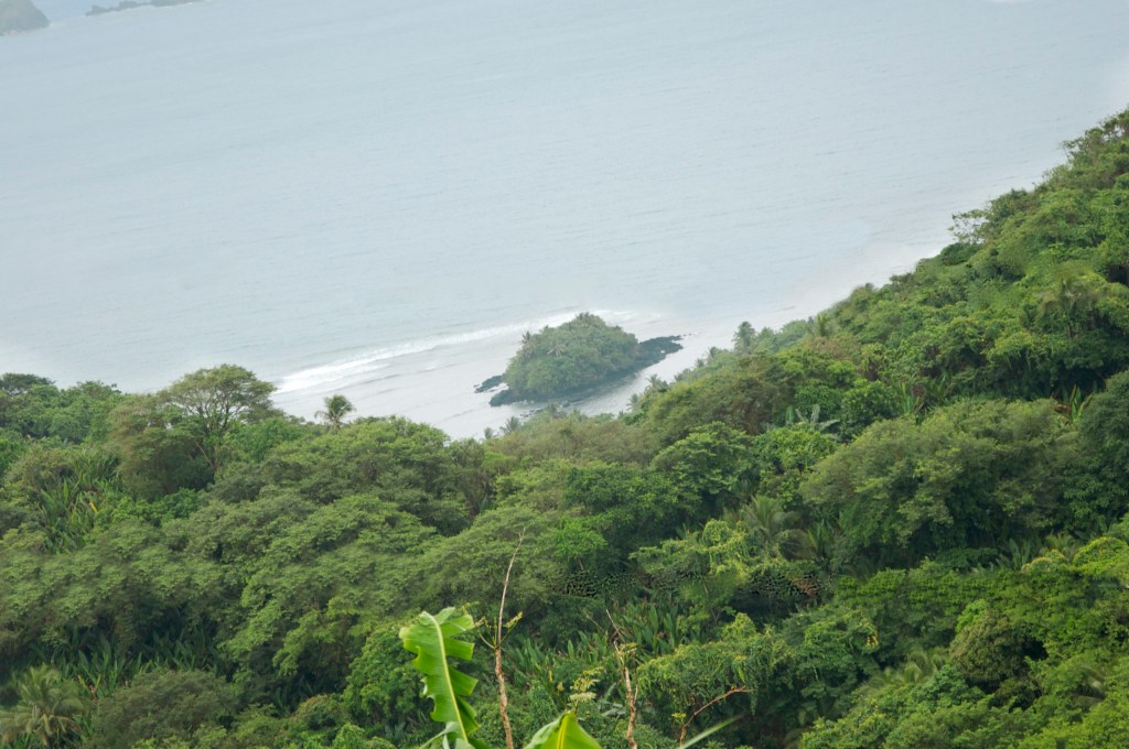 spectacular view at the back of the radar station