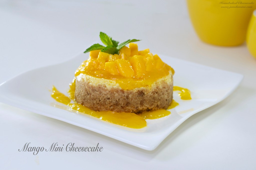 Mango Mini Cheesecake
