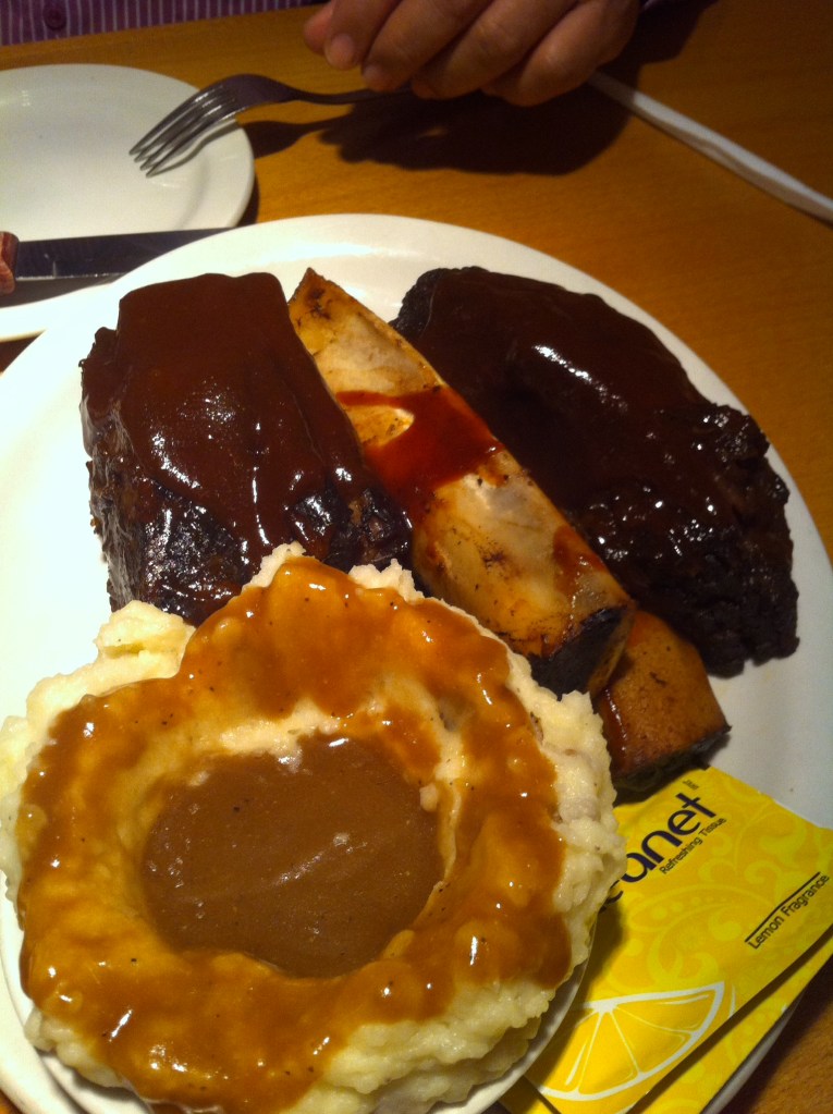 mashed potato on the side