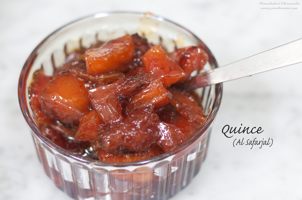 I love Quince compote