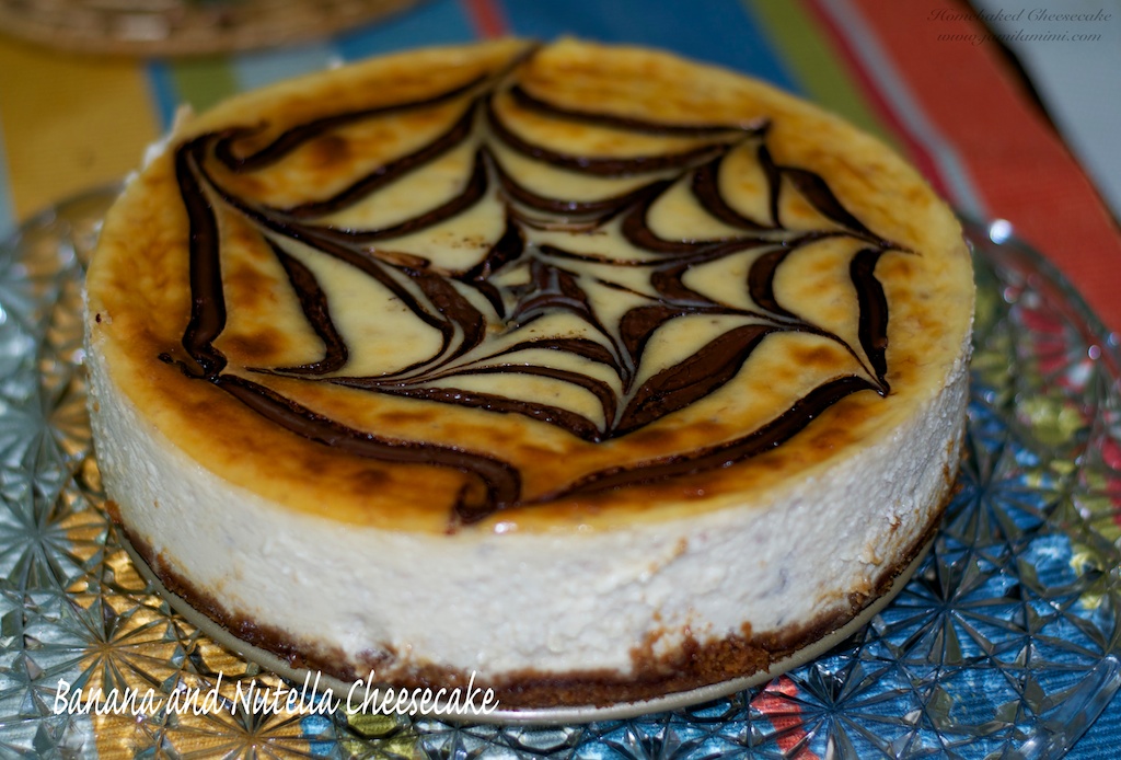 Flavour no. 44  Banana and Nutella Cheesecake