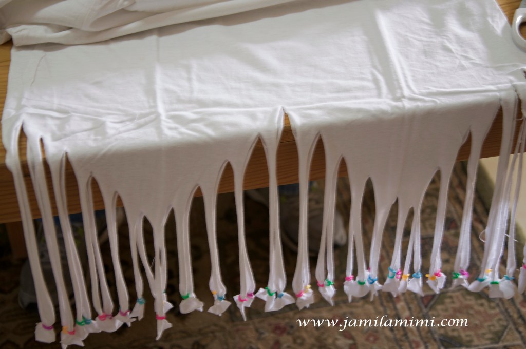 cut out with loom bands